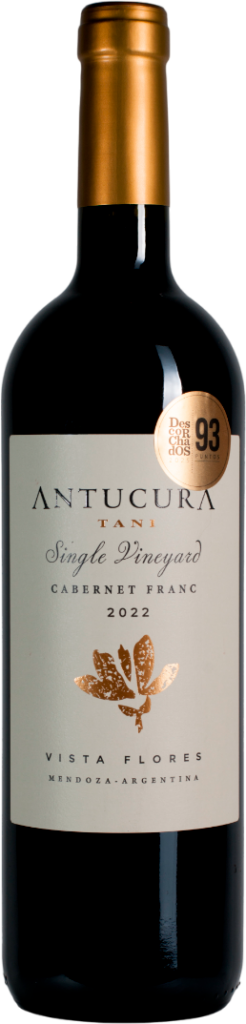 Botella de Antucura Tani Cabernet Franc